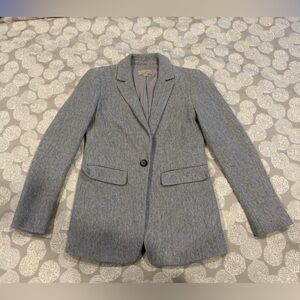 LOFT Heather Gray Women's Blazer, 00P
